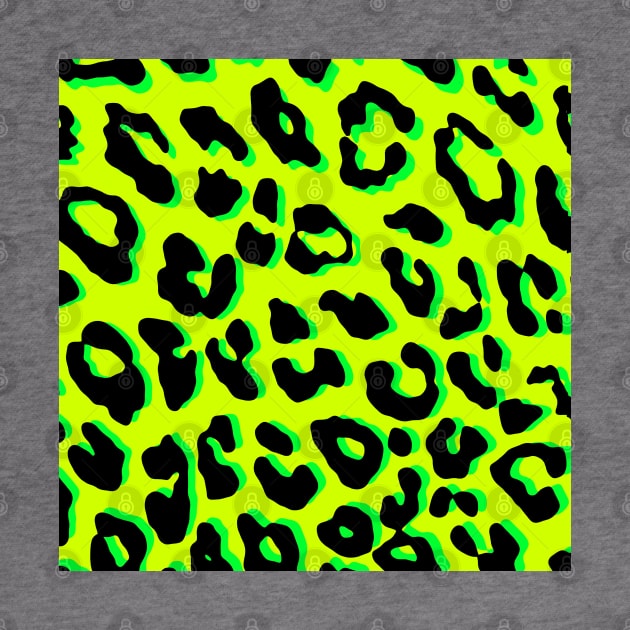 Leopard Print Yellow by BlakCircleGirl